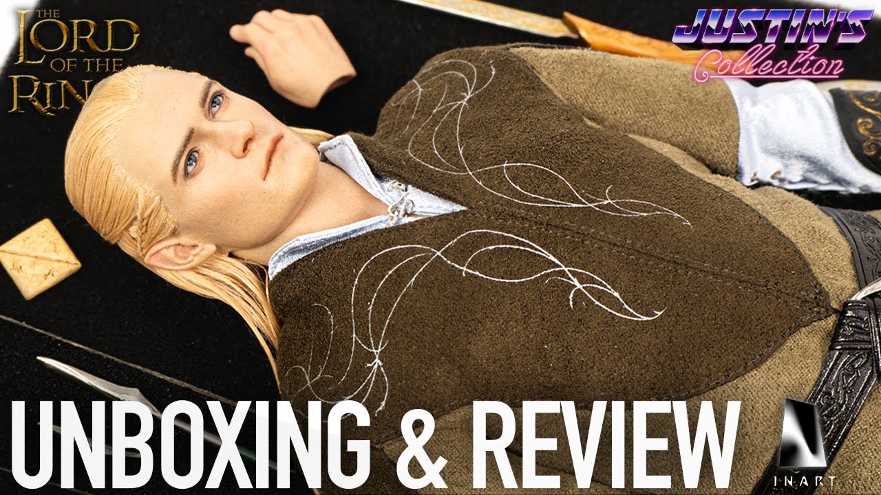 INART Legolas Lord of the Rings 1/6 Scale Figure Unboxing & Review