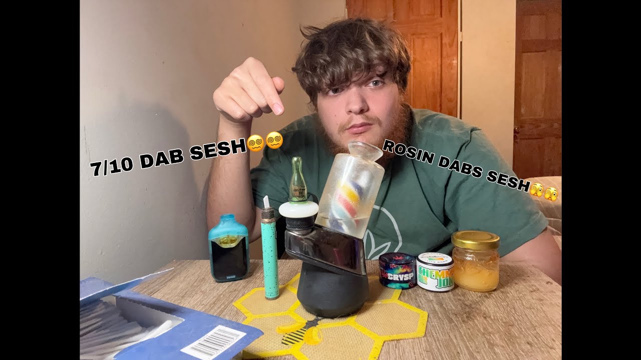 7/10 DABS SESH (LIVE HASH ROSIN)😵&zwj;💫😵&zwj;💫 + BOUTIQ SWITCH V4 GLOW 😱😱 