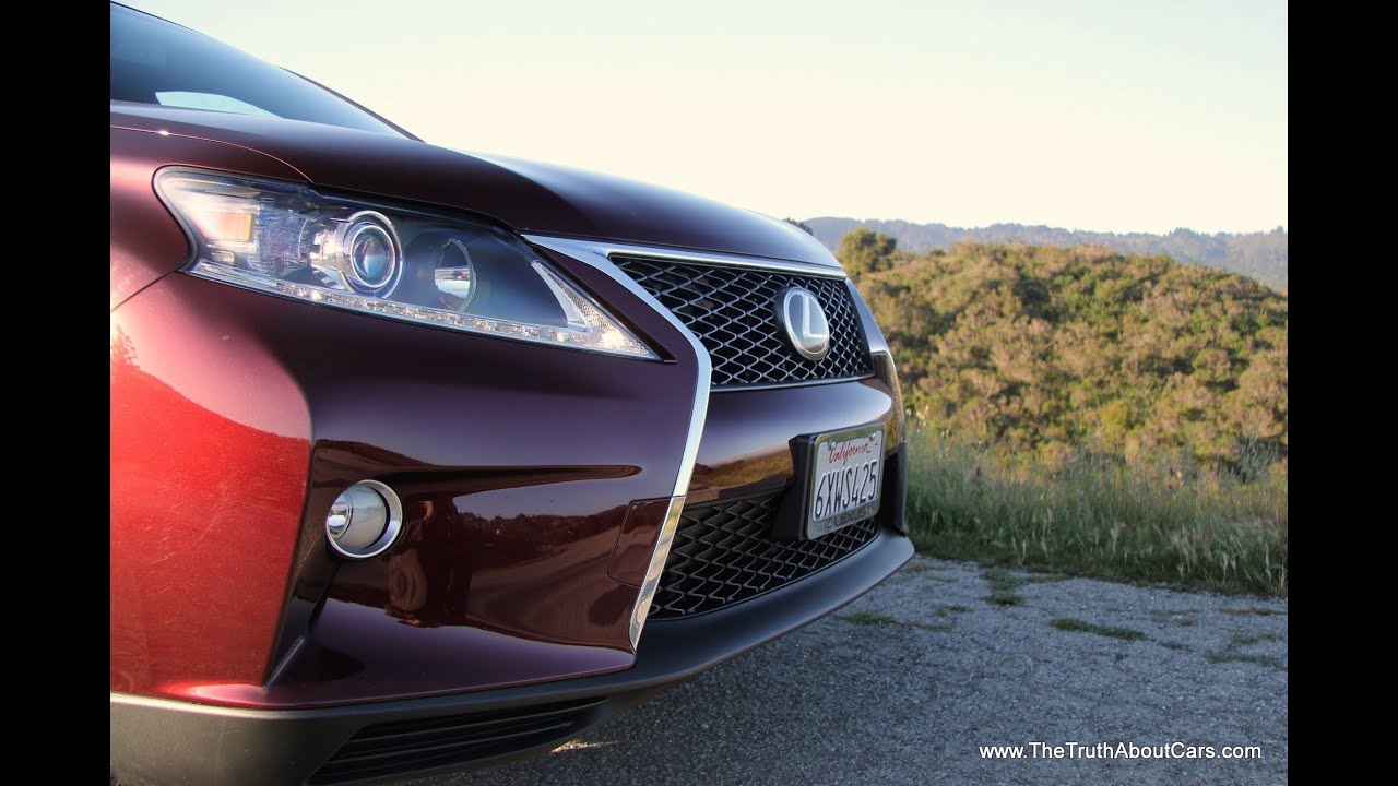 2013-2014 Lexus RX 350 F-Sport Review with Infotainment and Road Test