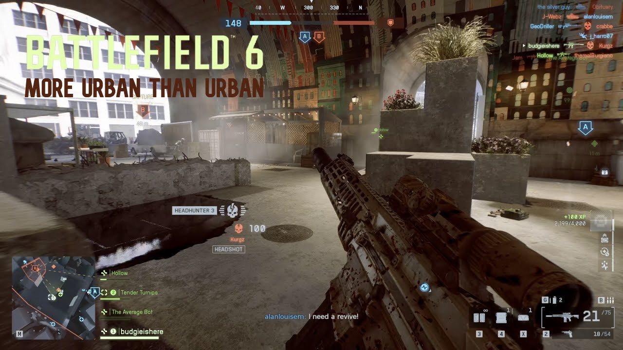 Progression under the Bridge with an M277 - Breakthrough Attack on Manhattan Bridge BF6