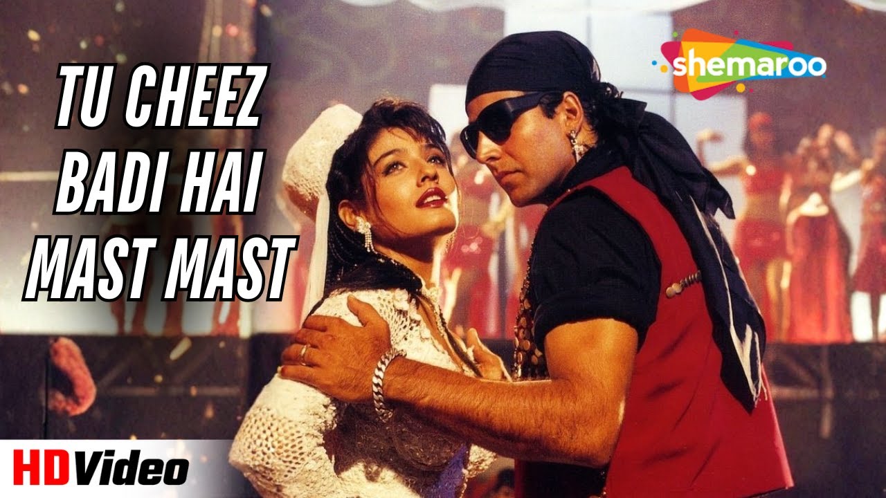 Tu Cheez Badi Hai Mast Mast | Mohra(1994) | Akshay Kumar, Raveena | Udit Narayan | 90s Superhit Song