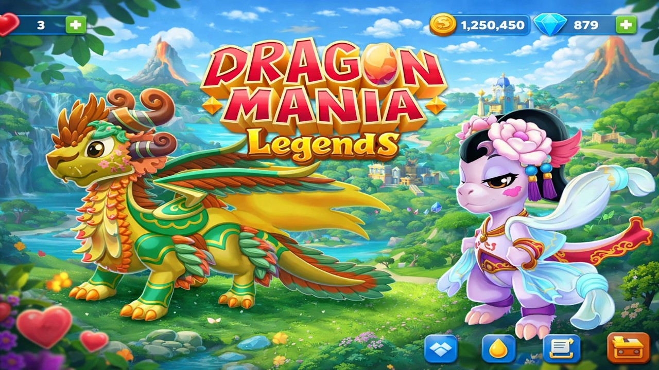 جدول الفعاليات المساوية القادمة وشرح عن التنانين الموجودة فيها Dragon Mania Legends