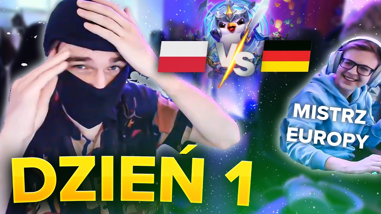 POLSKA vs NIEMCY - TURNIEJ TFT - NAJLEPSZE MOMENTY (DZIEŃ 1)