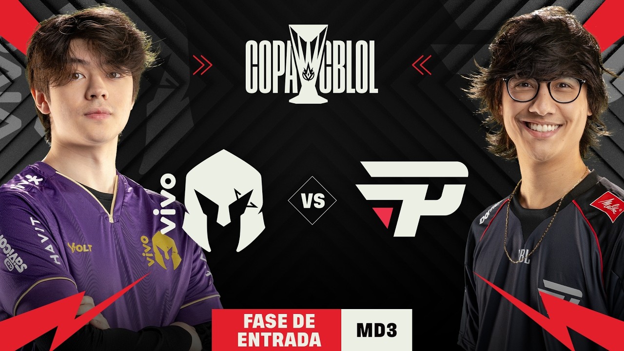 Vivo Keyd Stars (VKS) x (PAIN) paiN Gaming | Copa CBLOL 2026 - Fase de Entrada | Md3
