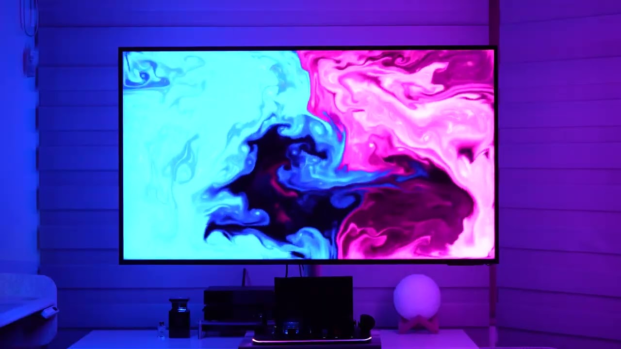 WiZ HDMI SYNC BOX - Ambient Lighting Test