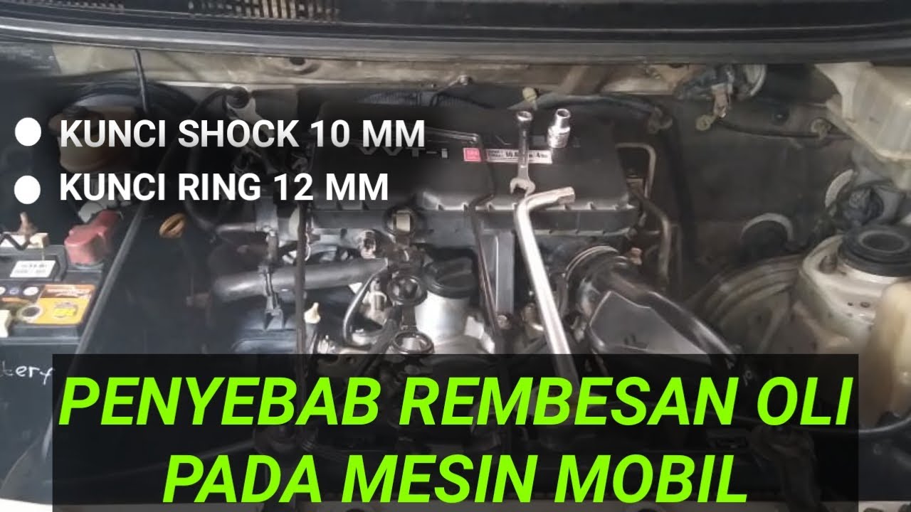 cara ganti packing tutup klep/seal cover valve/ .avanza,xenia,rush,terios
