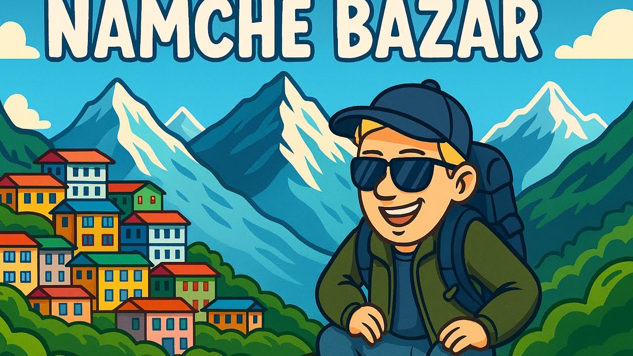 Daug sukilimo. Phakding (2610m) - Namche Bazar (3440m)
