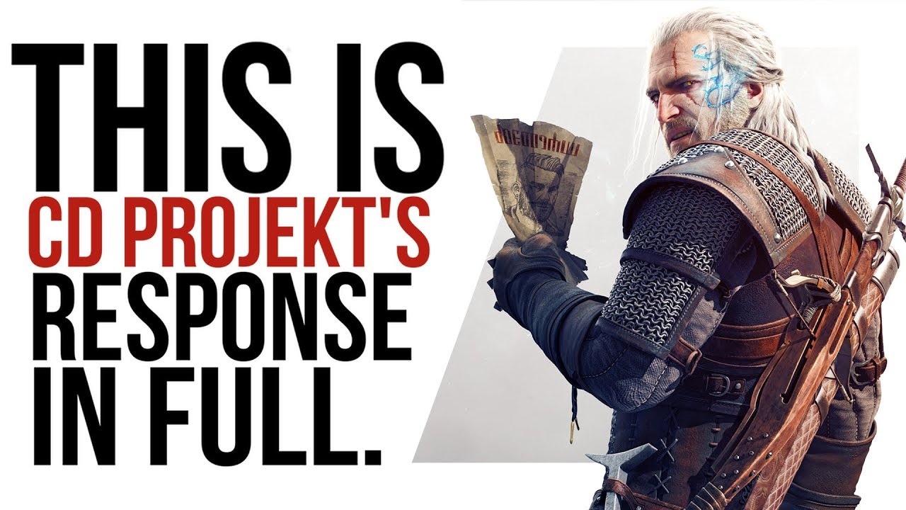 CD Projekt sent us a private response - here’s what it said
