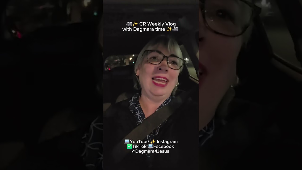 CR Weekly Vlog time with Dagmara #celebraterecovery #youarenotalone #dagmara4jesus 