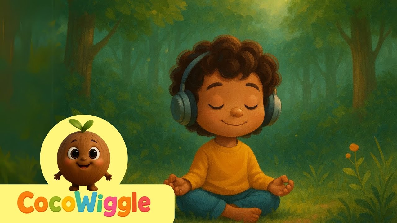 Calming Meditation Song for Kids 🧘&zwj;♀️ | Mindfulness & Relaxation Music | CocoWiggle