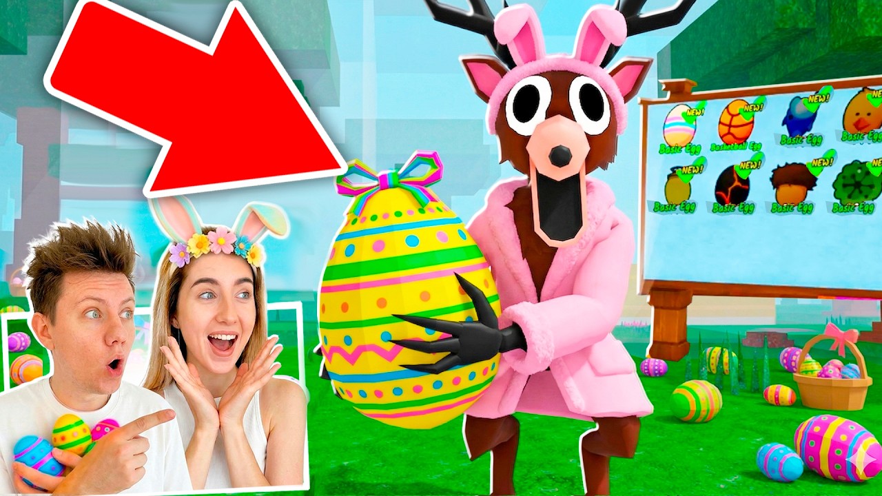 Я собрал ВСЕ ПАСХАЛЬНЫЕ ЯЙЦА в 99 НОЧЕЙ в ROBLOX!?