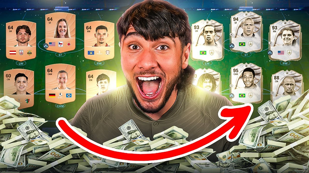 Я потратил более 500 долларов на обновление аккаунта FC 26 для моих подписчиков! (ICON EDITION)