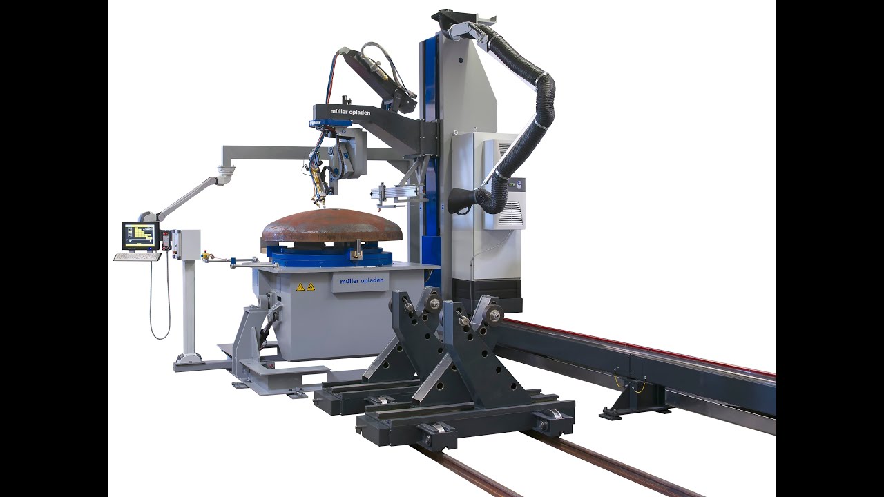 Müller Opladen – 3D pressure vessel and head profile cutting machines -