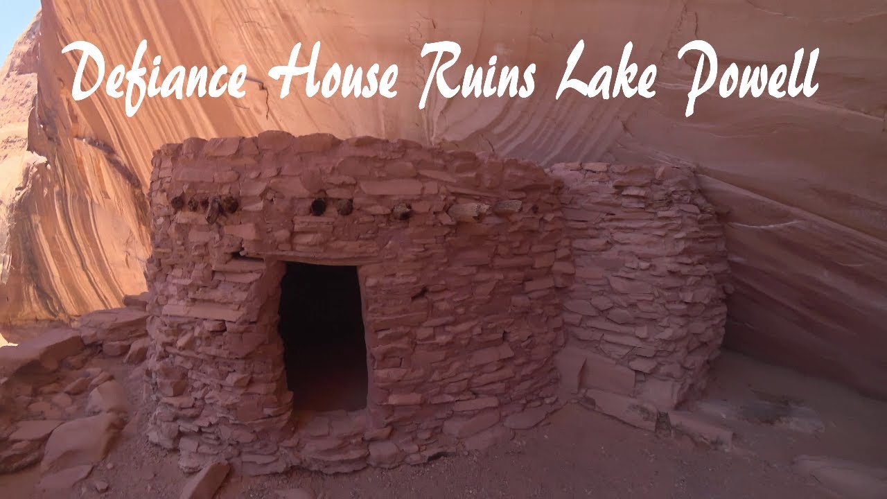 🏞️ Defiance House Indian Ruins (Forgotten Canyon Lake Powell)