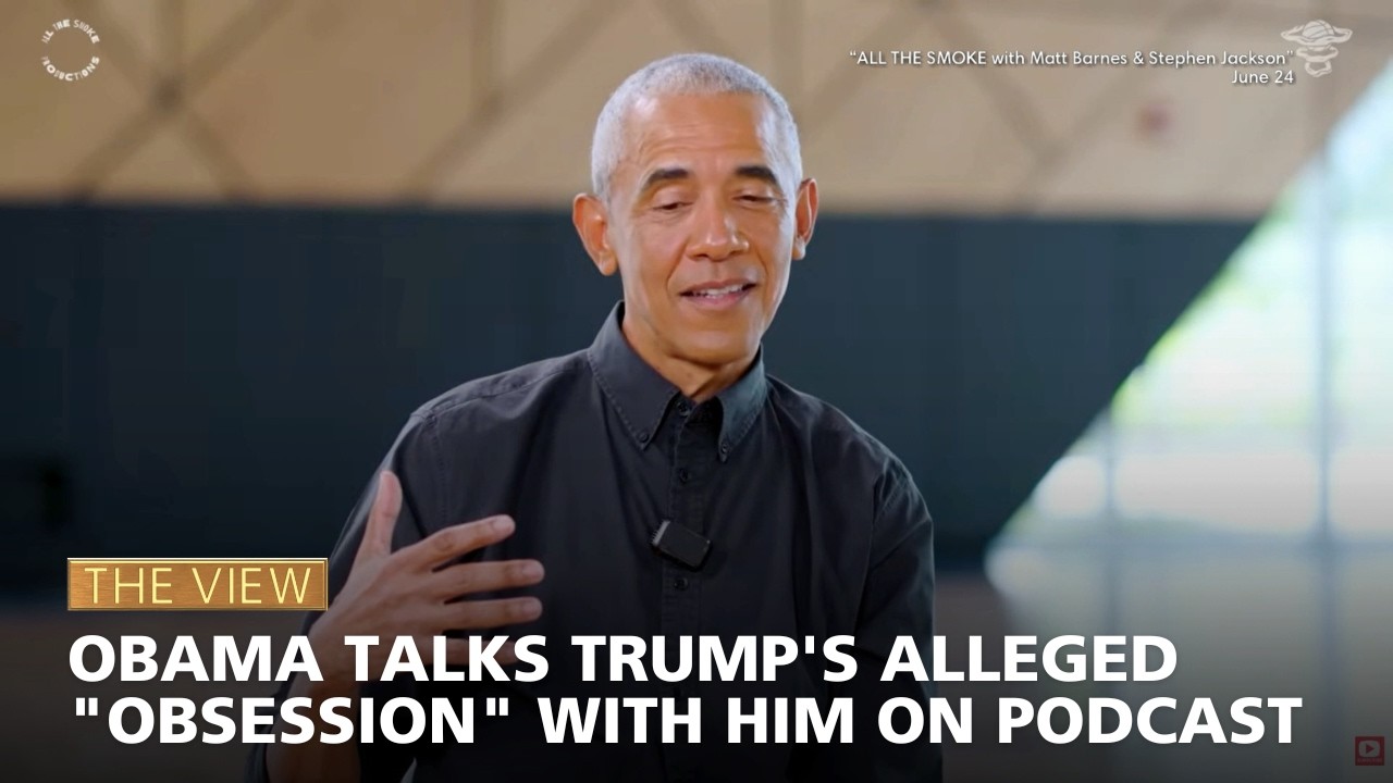 Obama Talks Trump's Alleged 