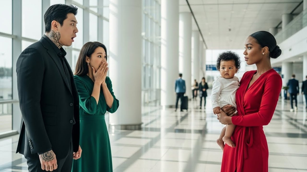 At the airport with his fiancée, the Korean mafia boss goes pale—his ex returns with a baby