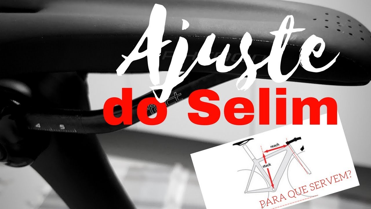 Como Ajustar o Trilho do selim - Para que serve o Reach e o Stack?