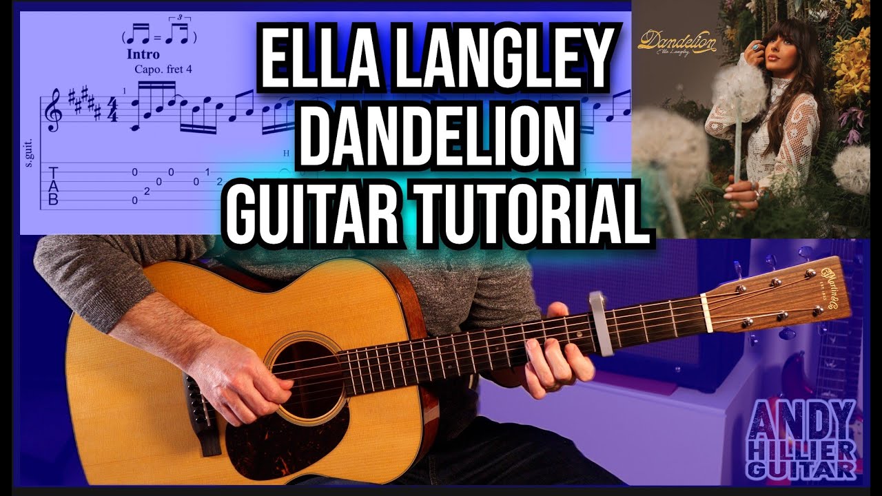 How to play Ella Langley – Dandelion Guitar Tutorial Lesson