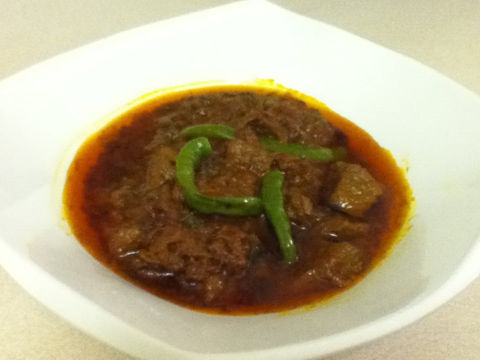 FRY VEAL CURRY (Bhuna Ghost)