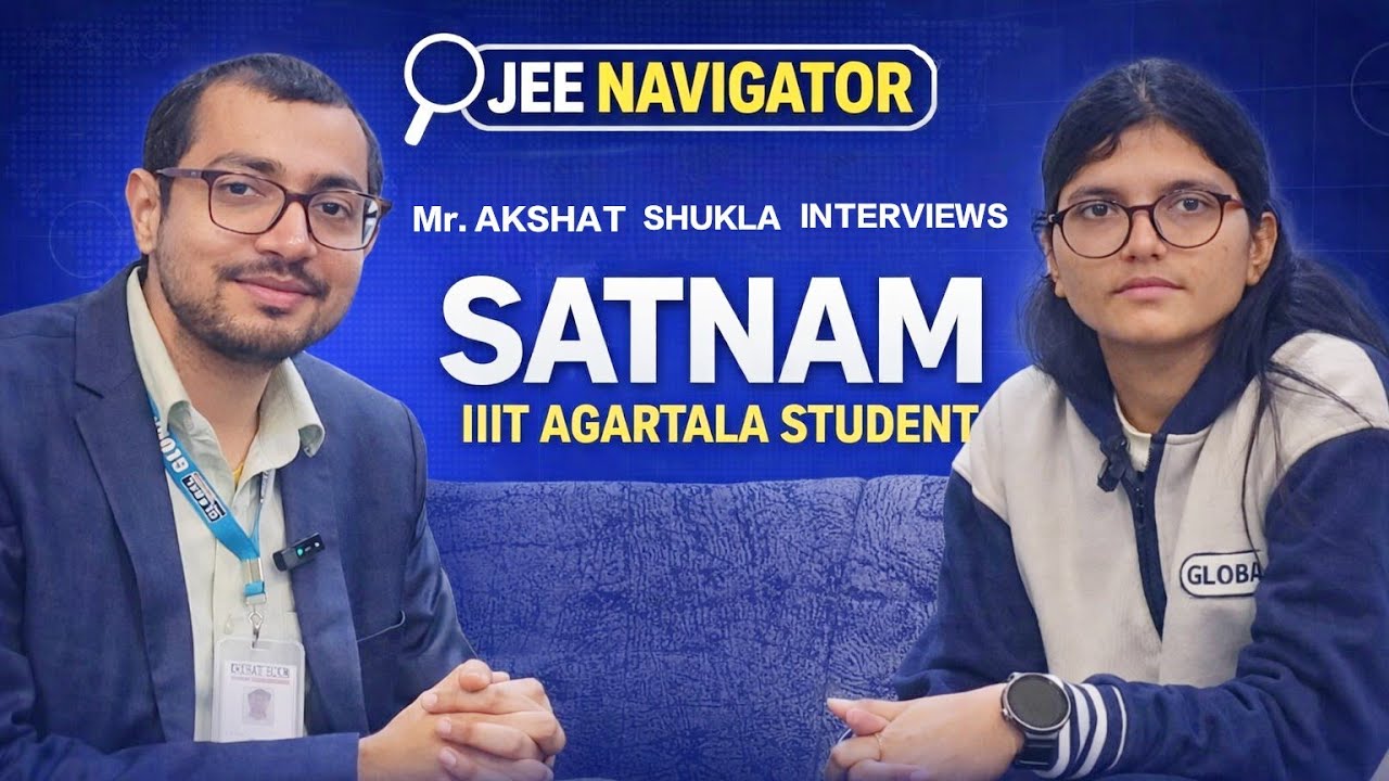 Episode 3 : JEE Navigator | SATNAM ’s JEE MAIN 2025 (CSE- IIIT Agartala) Full Interview 🚀🎓