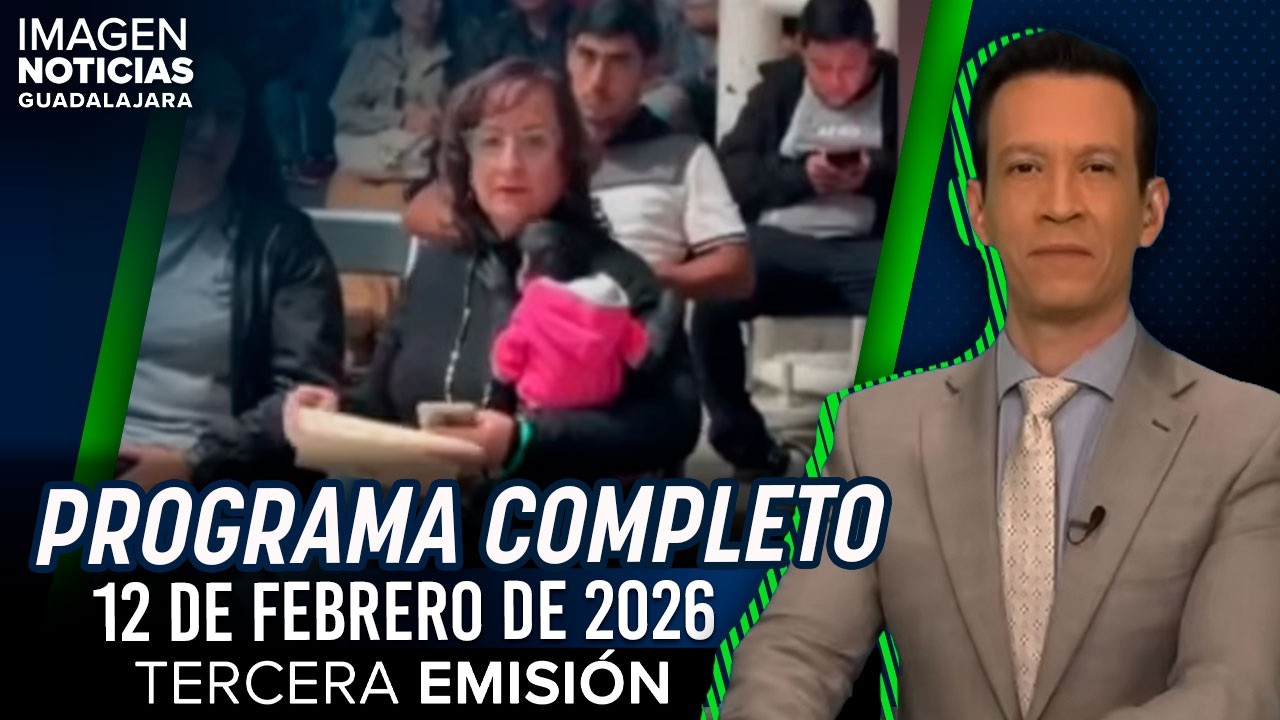 Imagen Noticias GDL con Ricardo Camarena | Programa completo 12 de febrero 2026