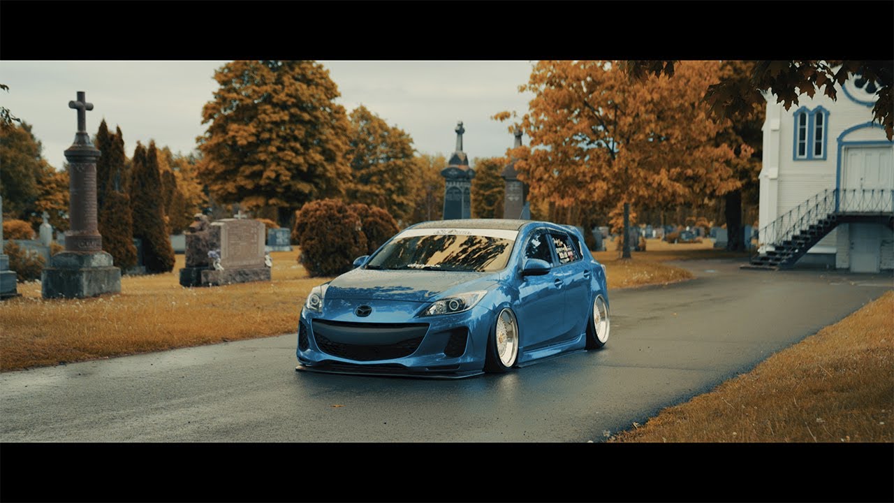 Xavier's Bagged Mazda 3 | 4K