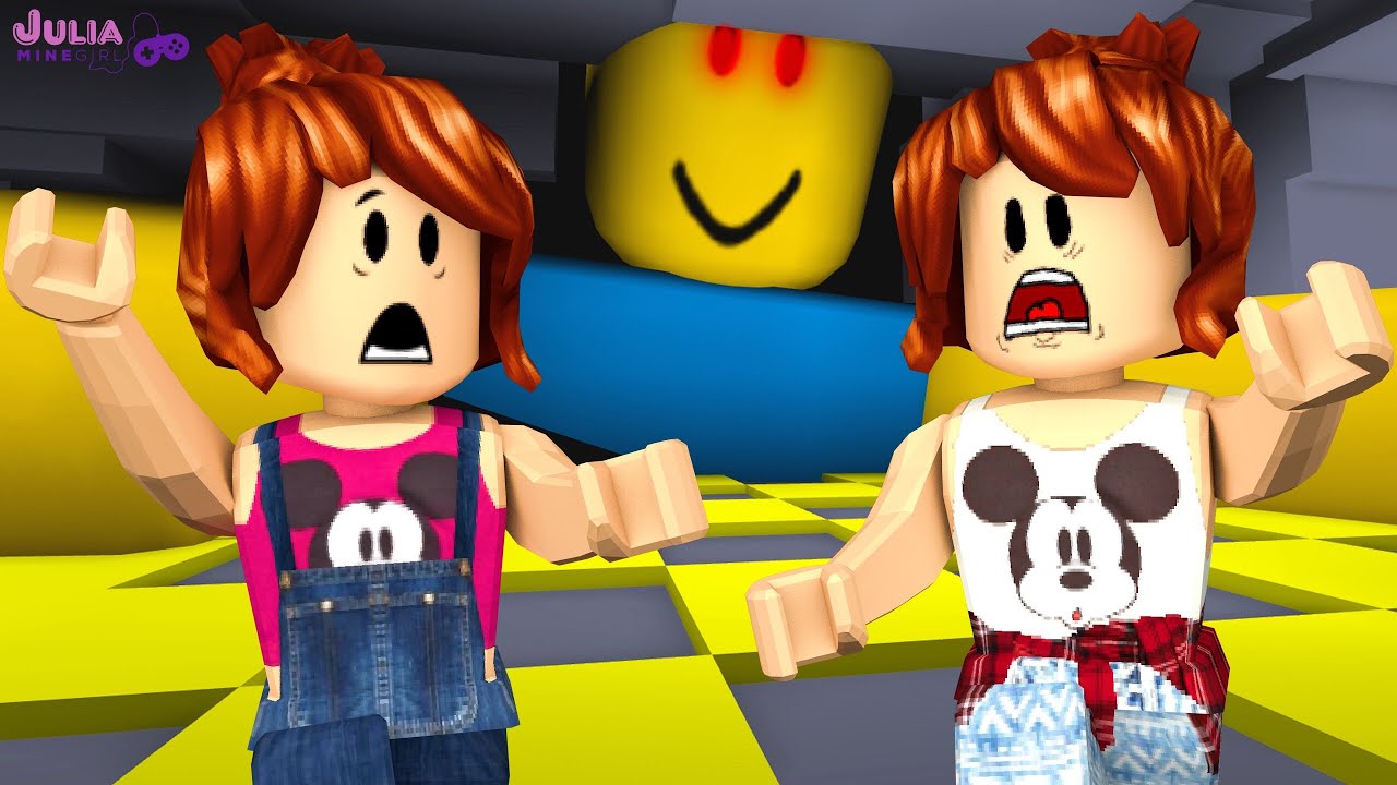 Roblox - NOOB GIGANTE QUEBROU A PAREDE! (NOOB Adventure Obby)