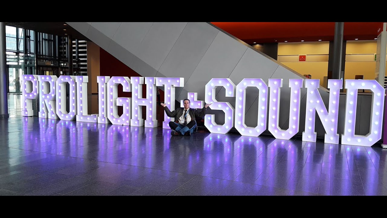 Prolight & Sound 2024 - Messe Frankfurt (Photos, Video, Visuals zum Eröffnungstag 19.03.2023)