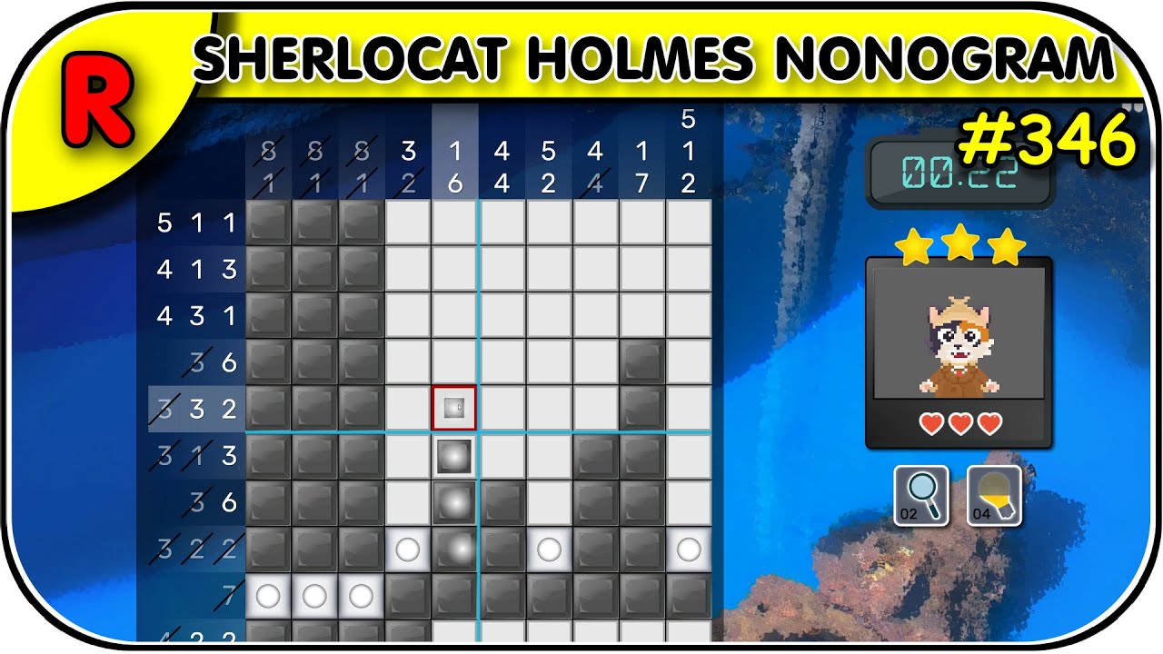 Recenzja SHERLOCAT HOLMES NONOGRAM = Dopracowane i udane nonogramy!
