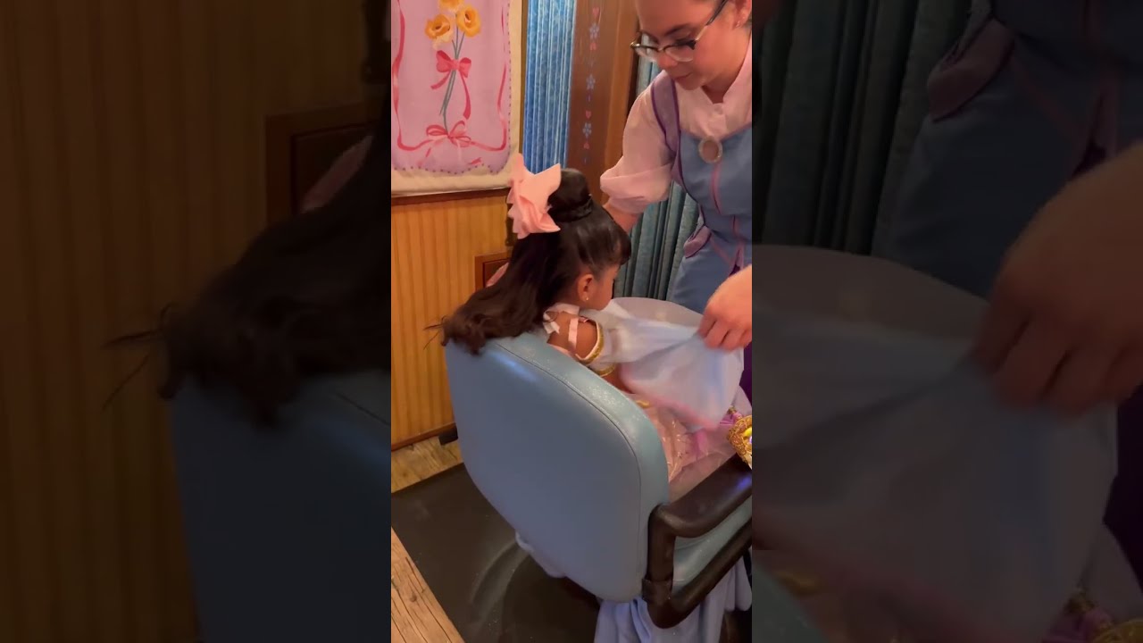 TURNING MY BABY GIRL INTO A PRINCESS *too cute*