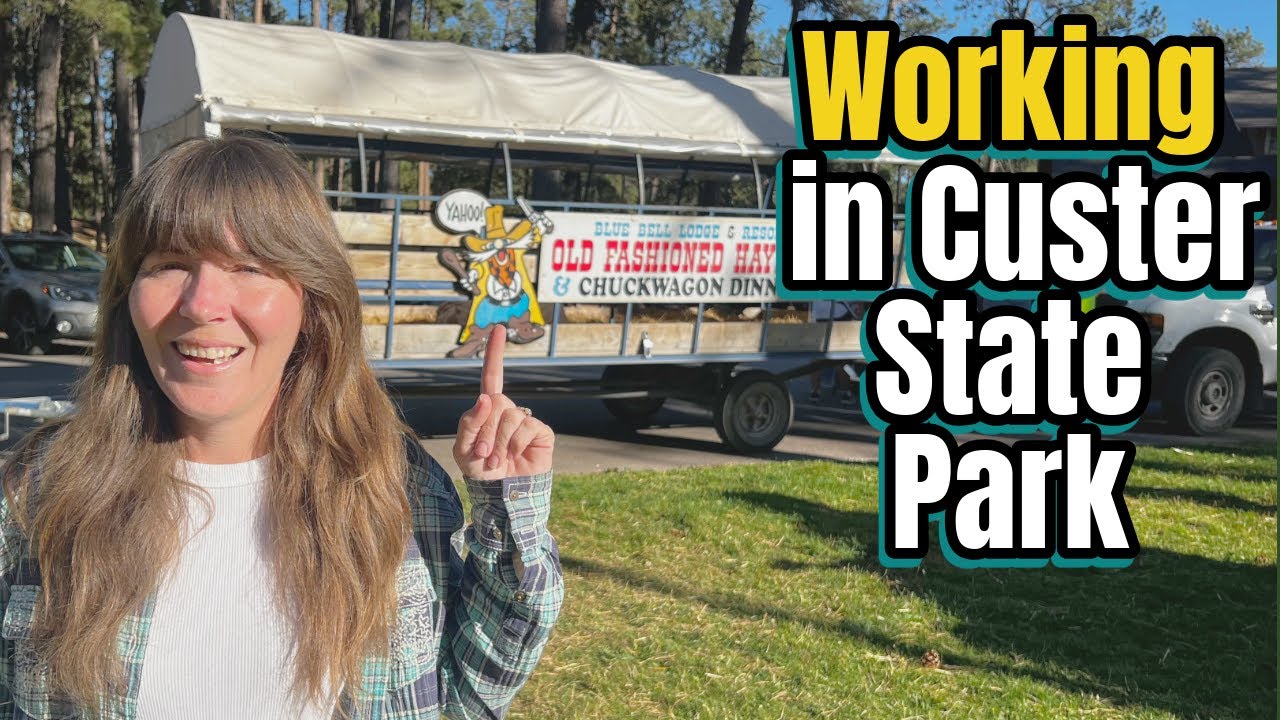 What is RV Work Camping Like?? // RV Life Errands, Work and Fun in Custer State Park