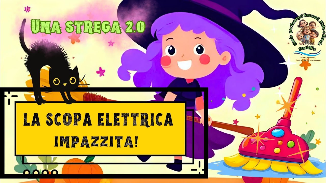 🧙🏻‍♀️🧹LA STREGA PASTICCIONA Una storia buffa di Halloween 😱 Storia divertente per bambini #halloween