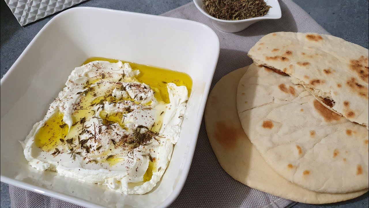 🇱🇧LABNEH FAIT MAISON & PAIN PITA🇱🇧