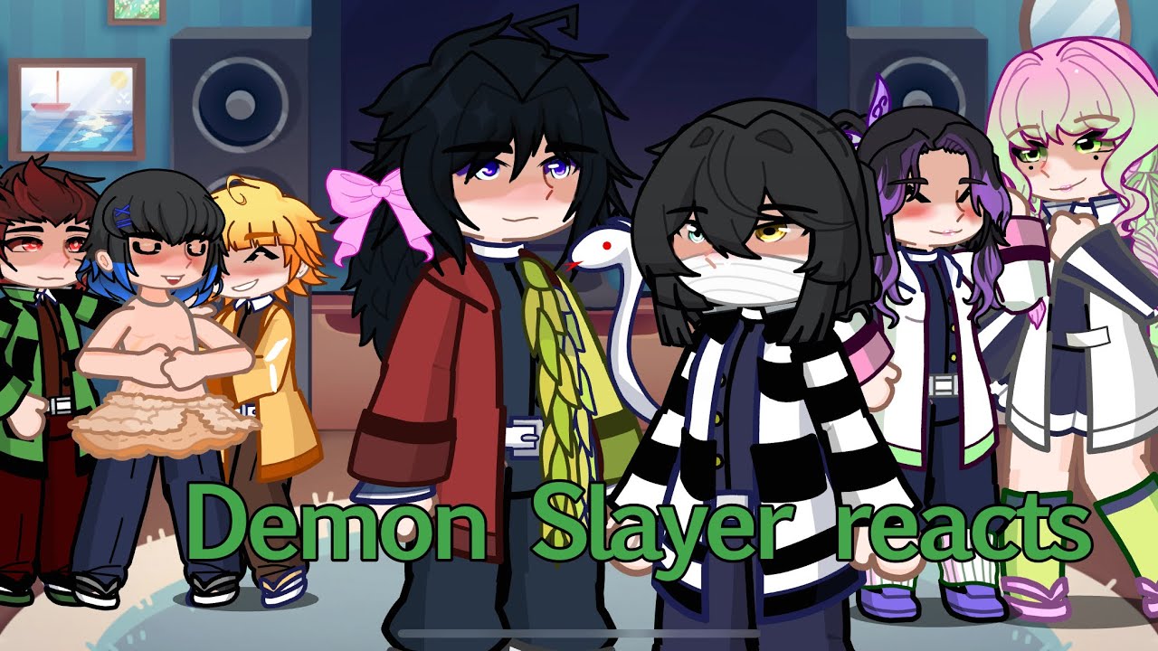 Demon Slayer reacts to | ObaGiyuu | ShinoMitsu | Inozentan |
