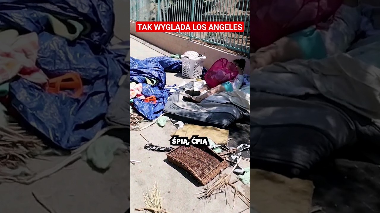 USA - jest DRAMAT! Smr&oacute;d, bezdomni, ćpuny, bieda #Podr&oacute;żeCasha #USA #LosAngeles