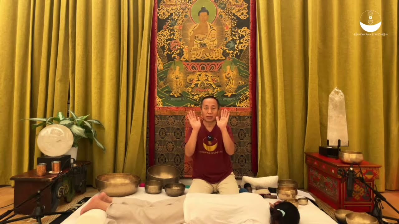 Trattamento con le campane tibetane