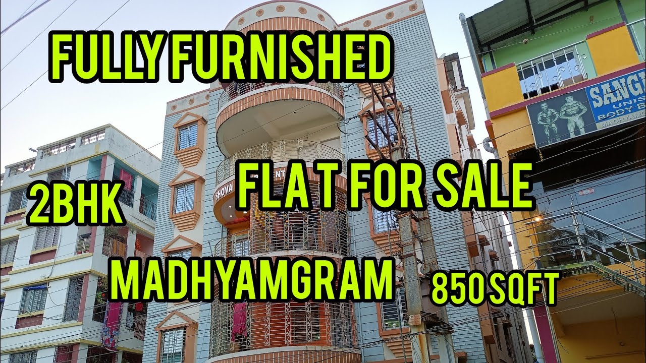 Fully Furnished 2bhk Flat For Sale At Madhyamgram Near Railway Station