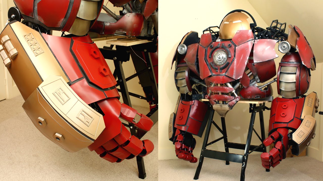 Iron Man Hulkbuster Cosplay #37 | Hand & Forearm Panels | James Bruton