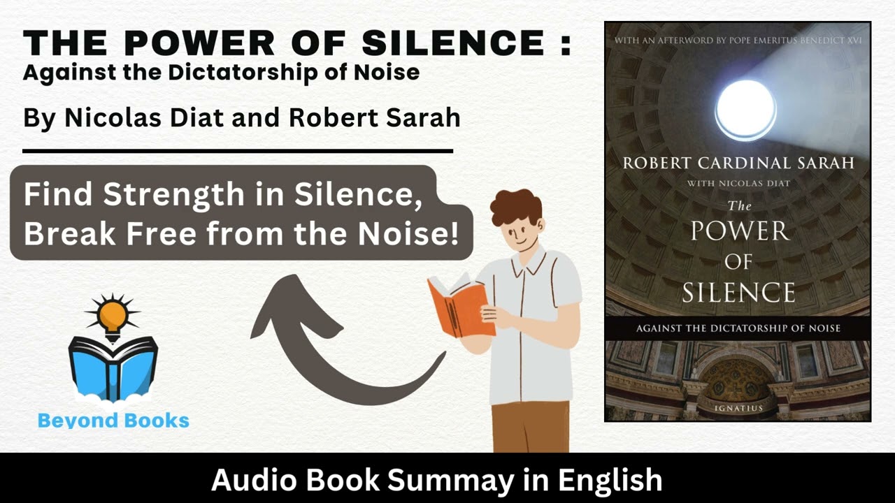 The Power of Silence by Cardinal Robert Sarah | Full Book Summary in English | Audio Book Summary