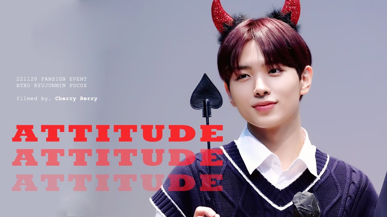 [4K][FANCAM] 221120 ATBO 류준민 focus 직캠 - Attitude 애티튜드