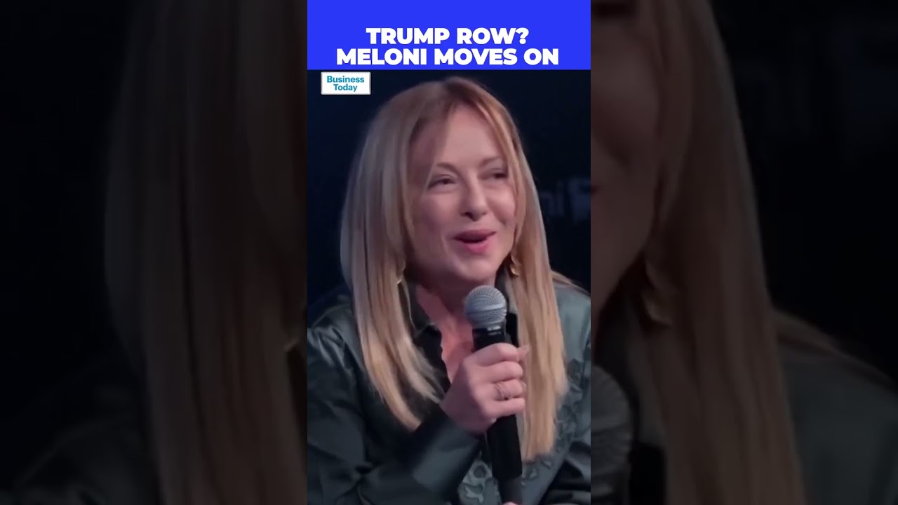 После высказывания Трампа о том, что Мелони &laquo;умоляла о фото&raquo;, премьер-министр Италии пытается зам...