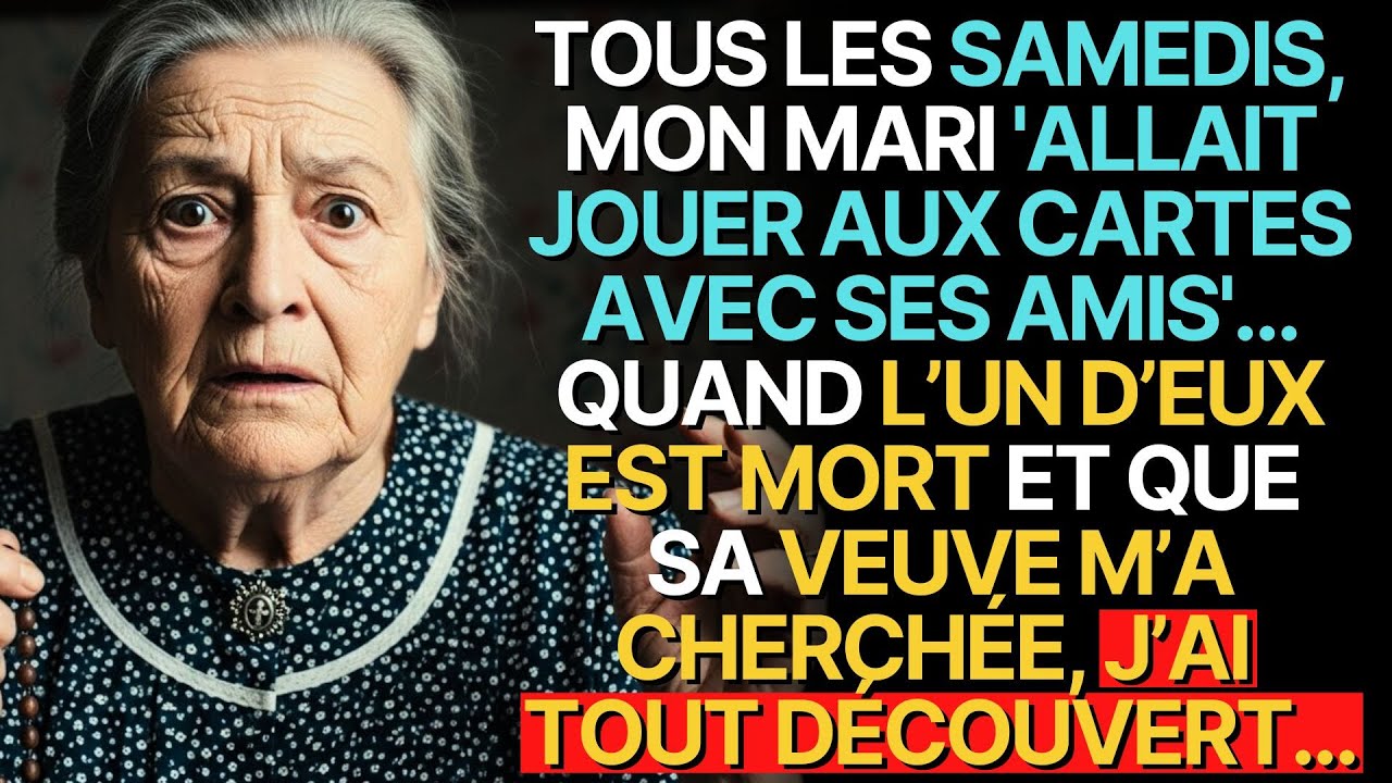 Histoire vraie de cette grand-mère👵💗: TOUS LES SAMEDIS, MON MARI 'ALLAIT JOUER AUX CARTES AVEC...