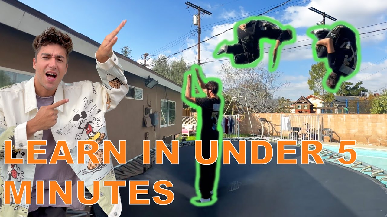 Learn how to do a perfect Arabian (Backflip 180) || Beginner Flip Tutorial