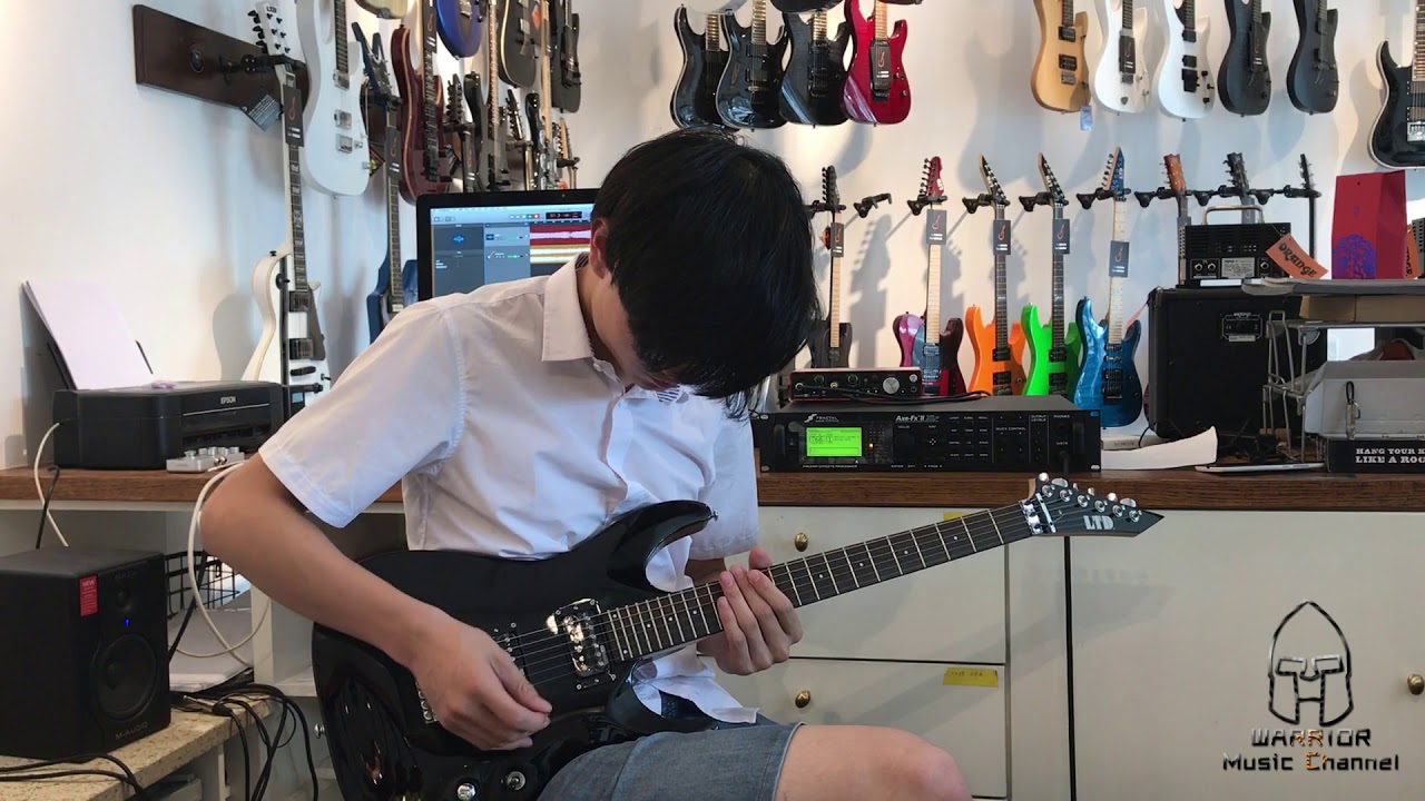 ESP LTD MH-50FR test Reflective（Cover Kiko Loureiro） chinese 17 years old boy