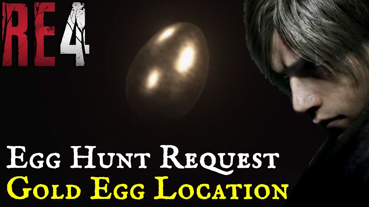 RE4 Egg Hunt Request Location (Sell A Gold Chicken Egg) Resident Evil 4 Remake