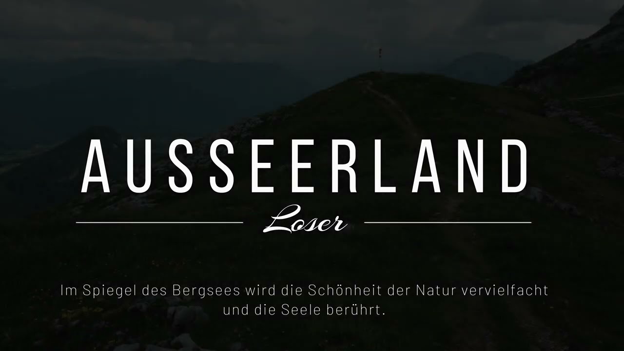 Ausseerland - Altaussee - Loser - Augstsee - Mini 3 Pro Flight