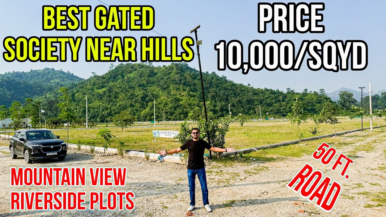 Gated Society Plots for Sale, Hill View Plots For Sale, Price Starts from 10,000/Gaj Only