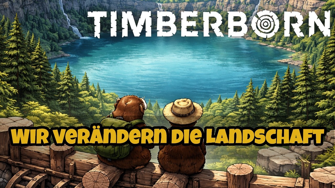 das erste große WASSERRESERVOIR - TIMBERBORN - Gameplay - Deutsch - Terraforming Aufbauspiel #02