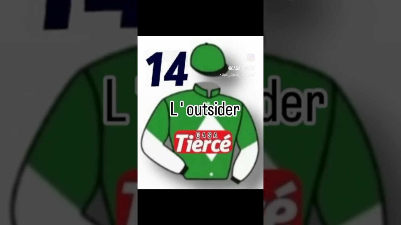 pronostic Casa👉Tiercé L 12 / 1 / 2026 / L'outsider