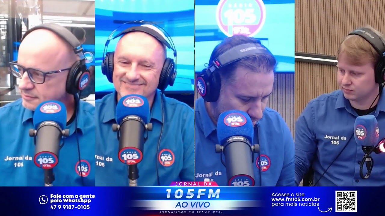 Jornal da 105! 09-03-2026! Rádio 105 FM!